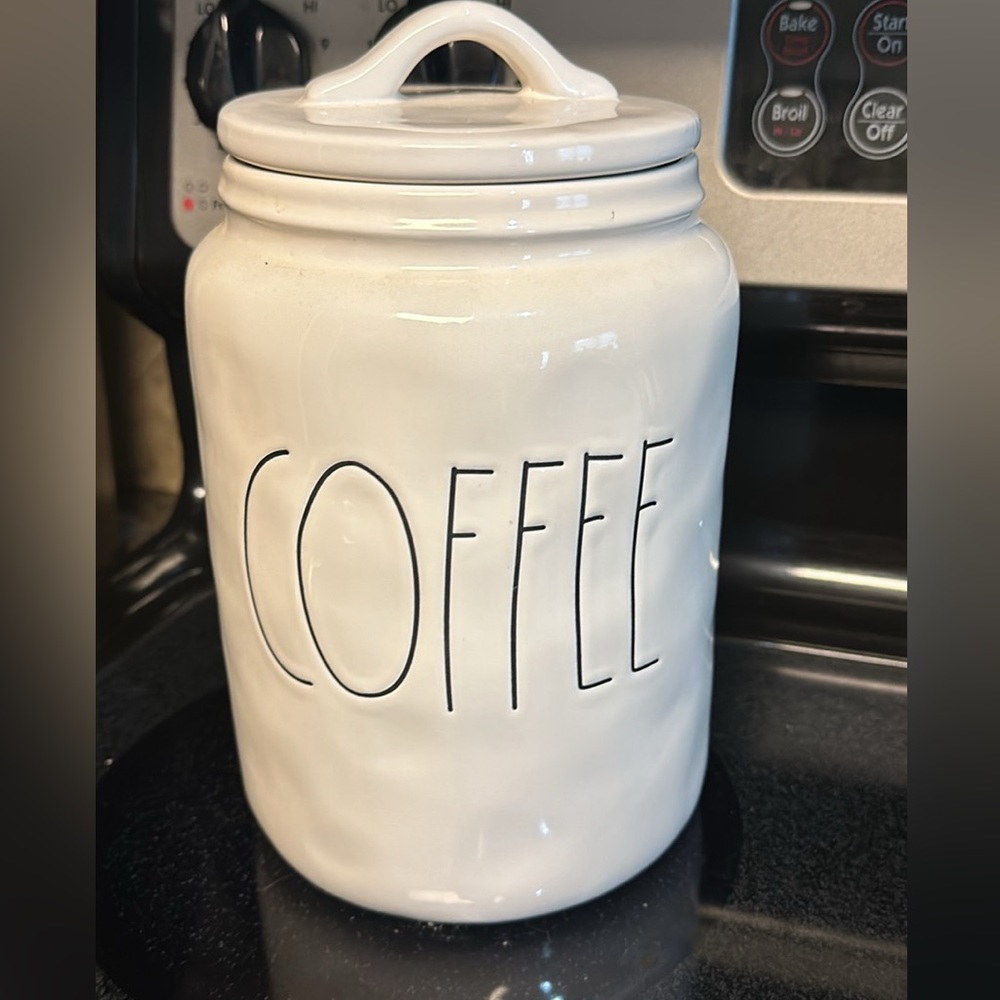 Rae Dunn Coffee Ceramic Canister